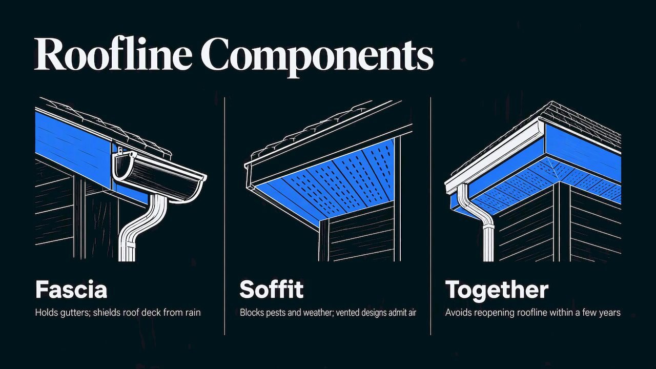 What Soffit and Fascia Are and Why They Matter — overview diagram