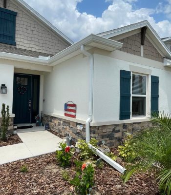 New build with newly installed gutters